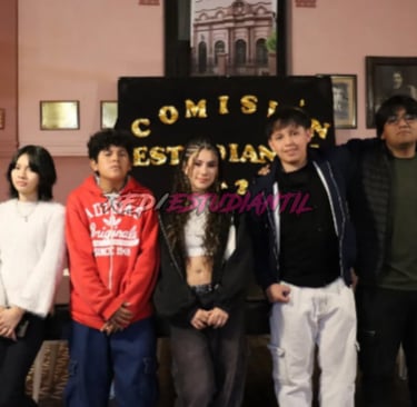 Comision Estudiantil 2025 en la ciudad de El Carmen