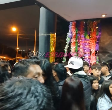 Entrada del boliche bailable jujeño Acrópolis