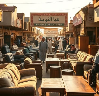 شراء اثاث مستعمل النظيم