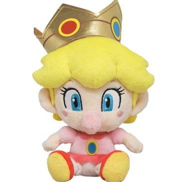 Little Buddy Super Mario All Star Collection Baby Peach Plush
