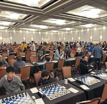 Vegas Chess Festival 2025 with over 1,600 participants from Beginners to Grand Masters