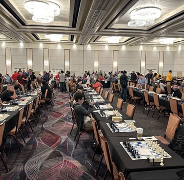Vegas Chess Festival Tournament with participants ranging in age from 6 to 94 years old.