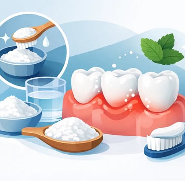 Bicarbonato para encías inflamadas: ¿sirve?