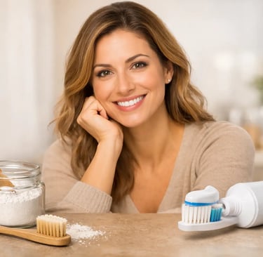 Dentífrico en polvo vs pasta: qué cambia