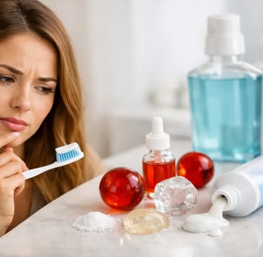 Ingredientes a evitar en dentífricos