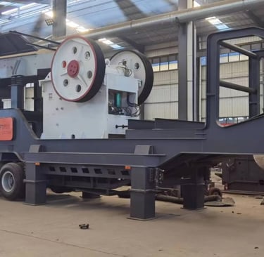 Mobile jaw crusher plant for sale