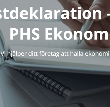 Bild med penna och dator illustrerar MOMS