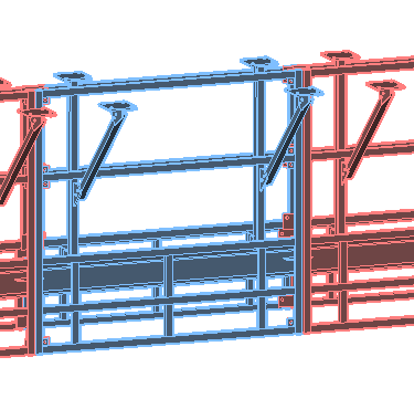 Modüler Sistem Payandalı PAKS Taşıyıcıları
