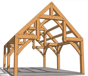 Karkas Ahşap Taşıyıcı Sistem
