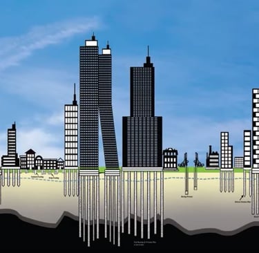 Derin Temeller, Kazık Temeller