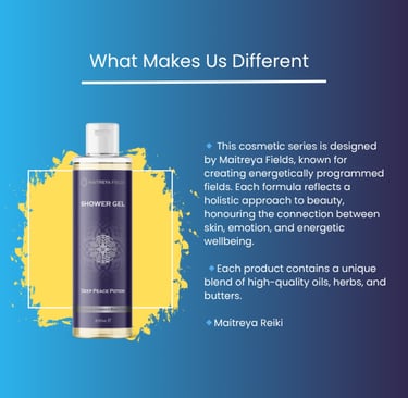Deep Peace Potion Reiki-infused Shower Gel
