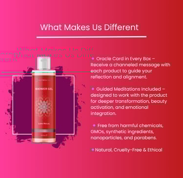Maitreya Fields Holistic Romantic Reiki Shower Gel