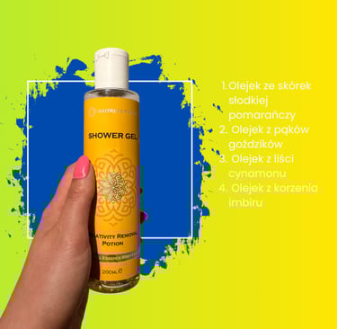 Maitreya Fields Negativity Removal Potion Shower Gel