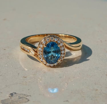 bague en pierre fine naturelle