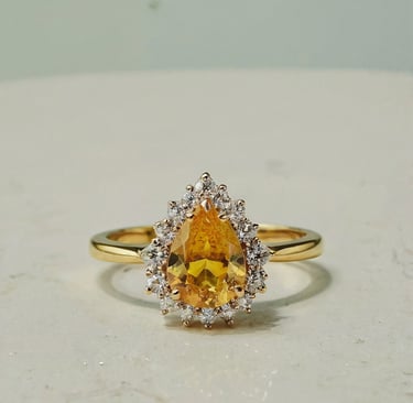 bague en pierre fine naturelle