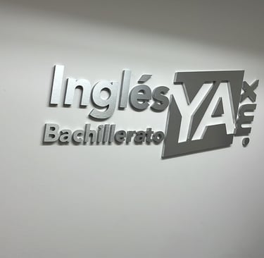 letras en MDF con frente de aluminio