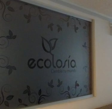 rótulos para recepción moderna  letras 3D para recepción  letrero con logo para oficina  