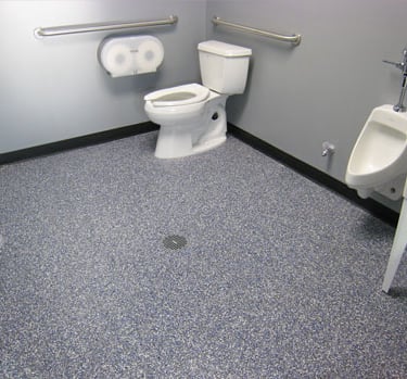 resina epoxica en pisos en baños en quatrz