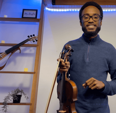 Austin Charles-Marcel, Violin Teacher in Studio