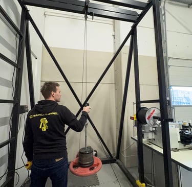 rapid rappel rope inspection