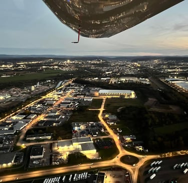 A la limite de la nuit aéronautique