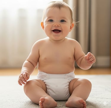 baby smiling