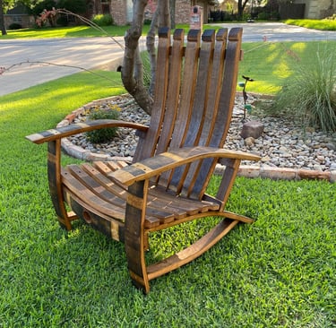 tequila barrel chair