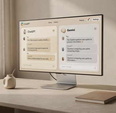 digital beauté · IA esthétique · réseaux sociaux institut · ChatGPT esthéticienne · Gemini beauté ·