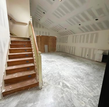 Drywall finishing services in Massachusetts