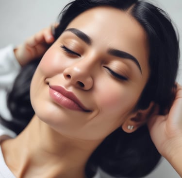 Indian woman receiving a Hydra Facial at Stardom by Ashpreet Kaur Salon, Lalpur, Ranchi