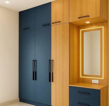 Luxury Wardrobe Design Maharashtra
