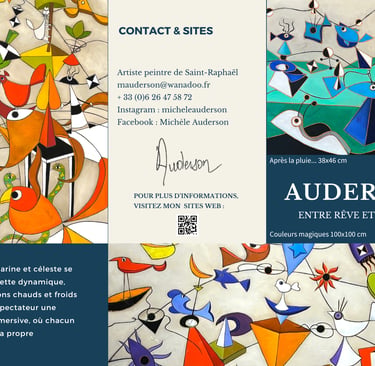 Flyer artiste peintre - martyproductions