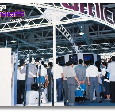 Estande do Super Famicom