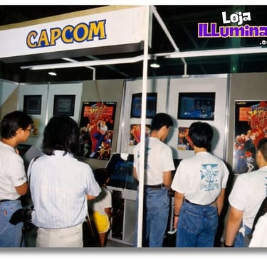 Estande da Capcom na Nintendo Shoshinkai 1990