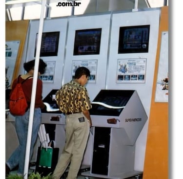 Estande do Super Famicom