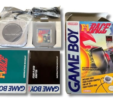 Kit Jogo de Game Boy F-1 Race  com adapatador para 4 jogadores