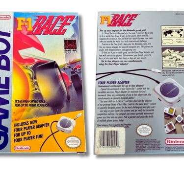 Jogo de Game Boy F-1 Race 