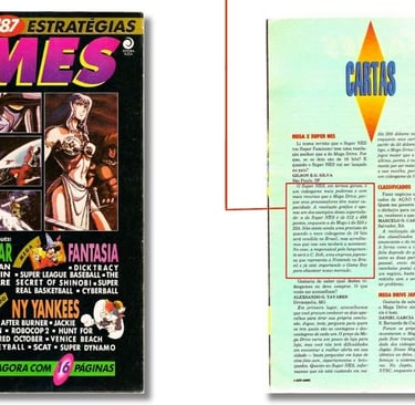 Revista Ação Games edição 007 de Novembro de 1991 
