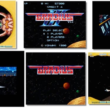 Gradius III 1990 Gênero: Ação » Tiro » Shoot-'Em Up, Desenvolvedora/Publicadora Konami