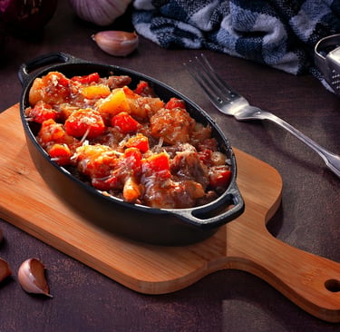 Slow Cooker Beef & Vegetable Stew