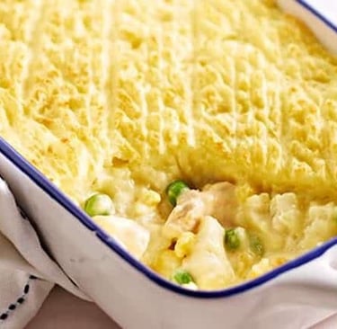 Easy Fish Pie with Mashed Potato Topping