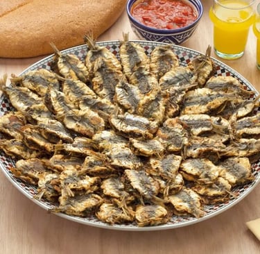 sardine à la charmoula marocaine