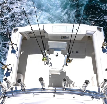 cabo 31 express sport fish yacht fishing gear