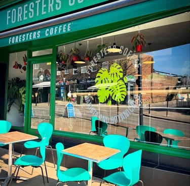 Foresters Coffee Uckfield shop front