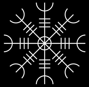 Ægishjálmur. The helm of Awe.