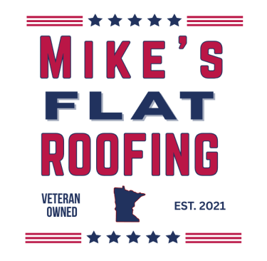 Mike's flat roofing logo