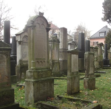 Jüdischer Friedhof an der Schillerstraße.