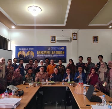 Asesmen Lapangan Akreditasi Prodi Sistem Informasi