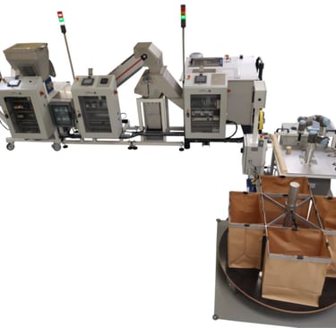 Educational recycling production line