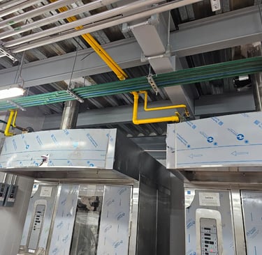 Instalación de líneas de abastecimiento de Gas Lp para Hornos Industriales